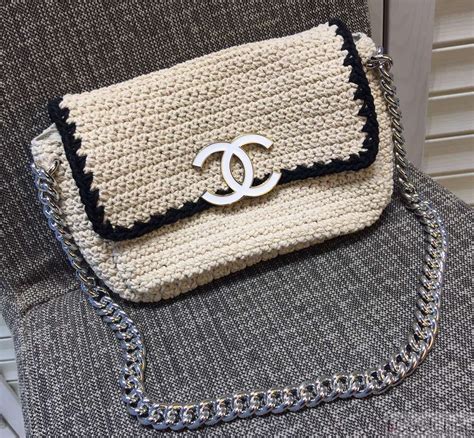 replica chanel crochet bag
